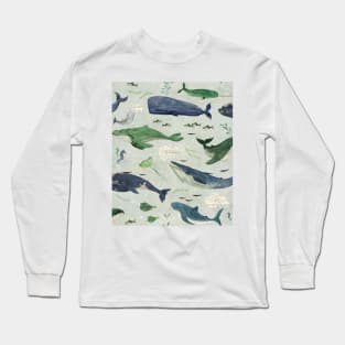 Cabbage whales Long Sleeve T-Shirt